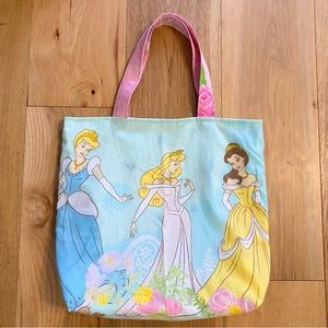 Vintage Disney Princess Cute Tote Bag Medium Size